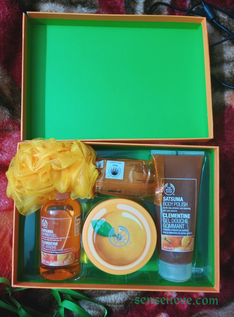 The Body Shop Satsuma Box All in One
