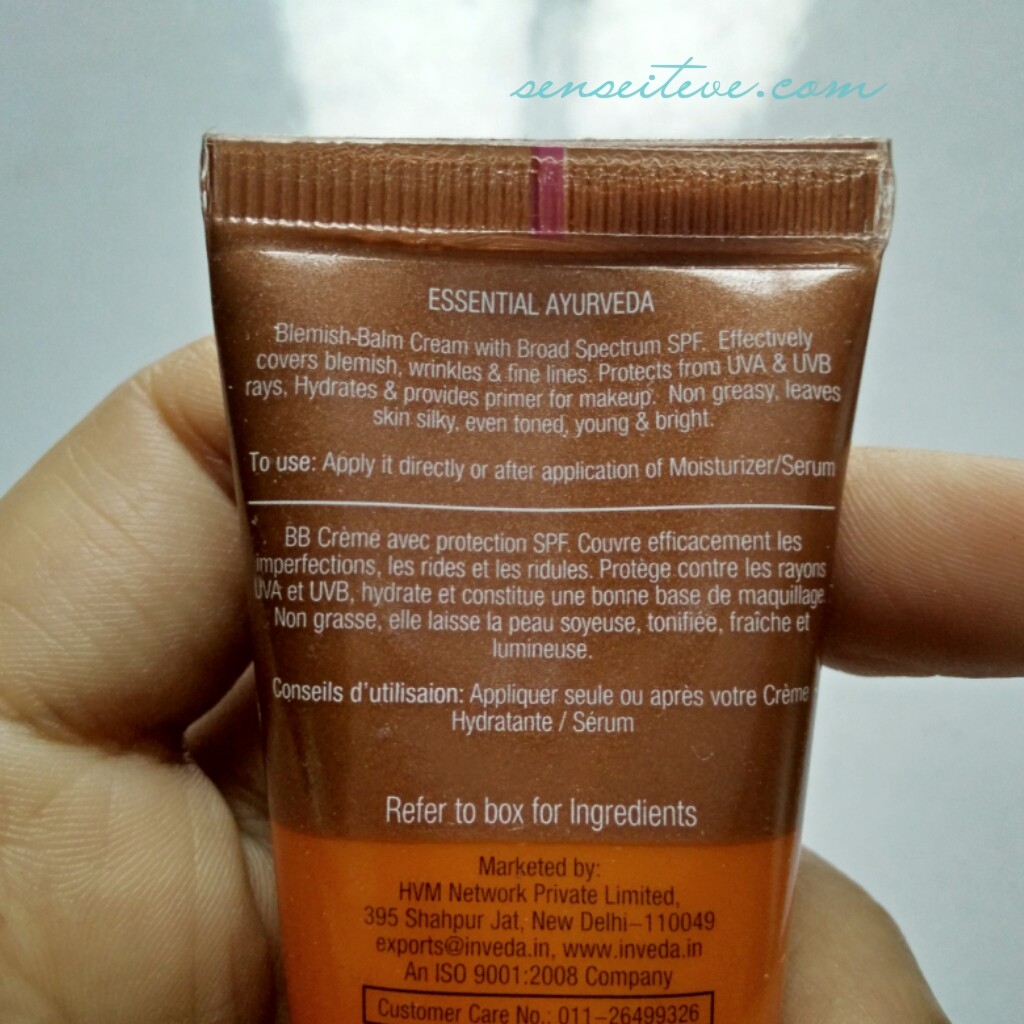 Inveda 8 in 1 BB Cream Product Information
