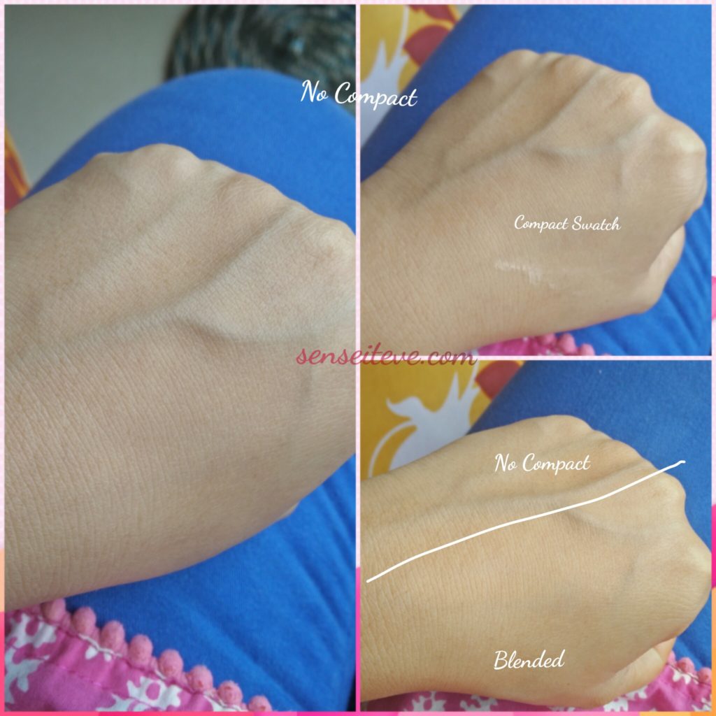 Lakme Radiance Complexion Compact Pearl Swatches