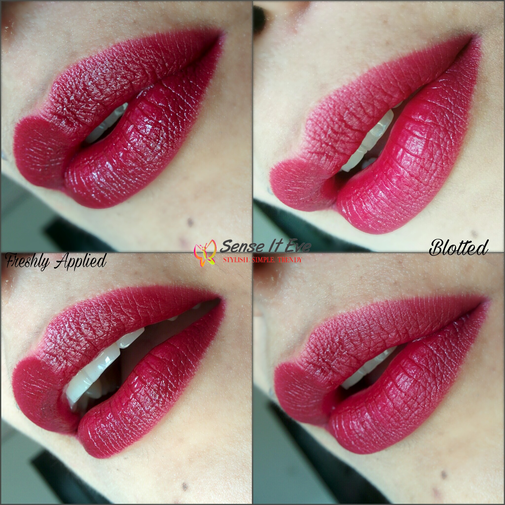 Nykaa So Matte Lipstick Wicked Wine Swatches Sense It Eve Nykaa So Matte Lipstick : Review & Swatches