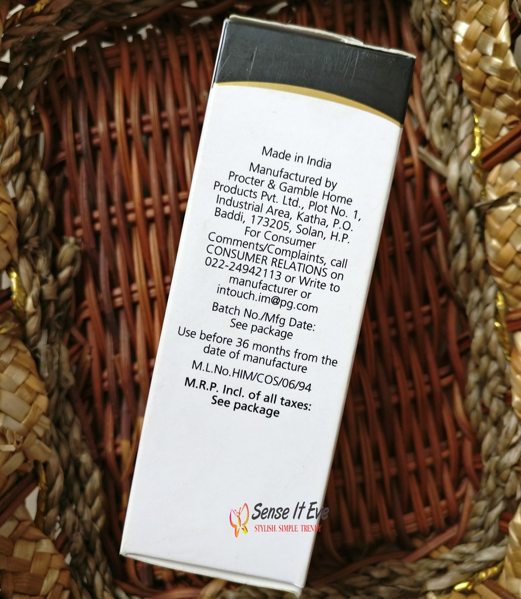 Olay Moisturizing Lotion Outer package Sense It Eve Olay Moisturizing Lotion Review