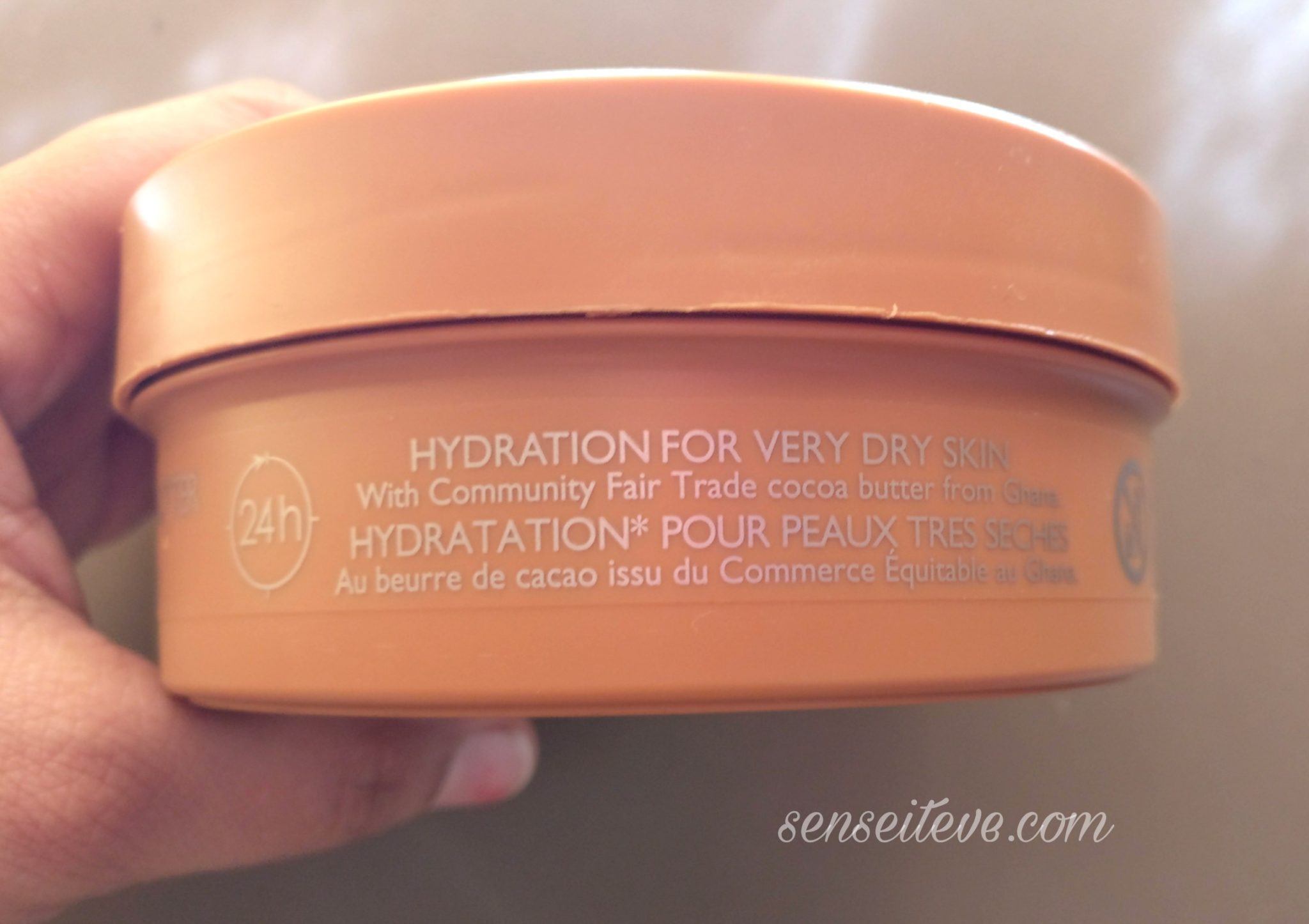 The Body Shop Cocoa Butter Body Butter For very dry skin Sense It Eve The Body Shop Cocoa Butter Body Butter Review