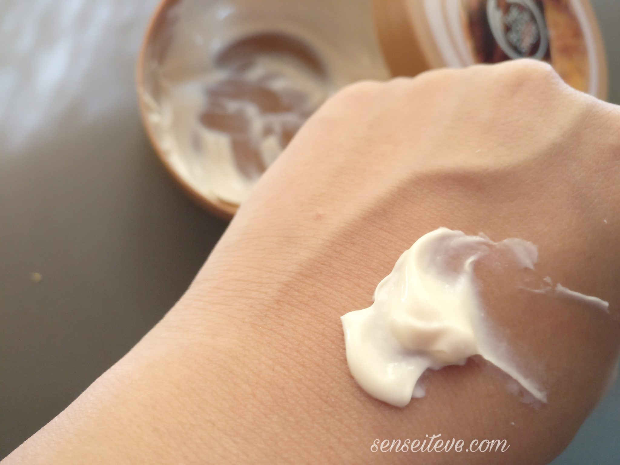 The Body Shop Cocoa Butter Body Butter Swatch Sense It Eve The Body Shop Cocoa Butter Body Butter Review