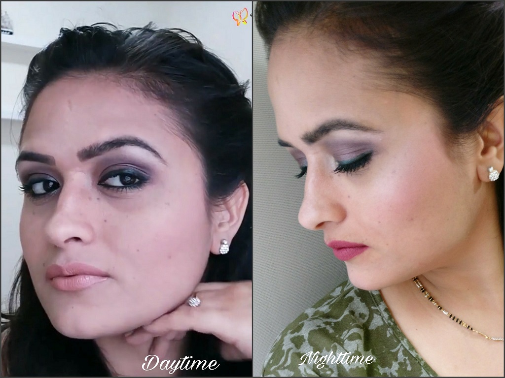 DayTime to NightTime Party Makeup Using Minimum Products Sense It Eve MUA Matte Foundation Review & Swatch