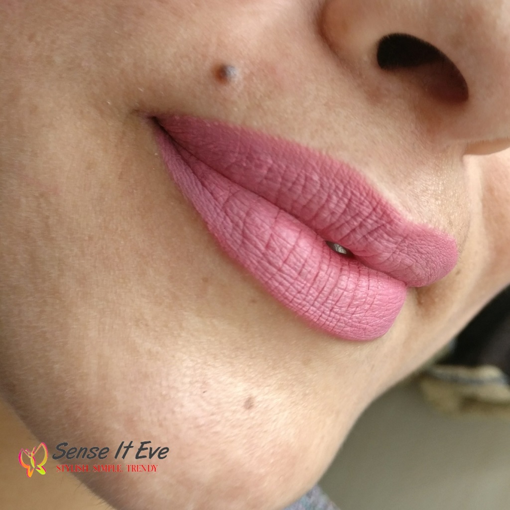 The Body Shop Matte Lip Liquid Taipei Orchid 020 Lip Swatch Sense It Eve The Body Shop Matte Lip Liquid Taipei Orchid 020 Review, Swatches & FOTD