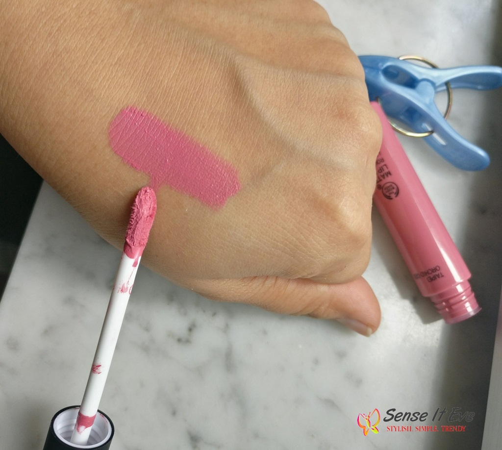 The Body Shop Matte Lip Liquid Taipei Orchid 020 Swatch Sense It Eve The Body Shop Matte Lip Liquid Taipei Orchid 020 Review, Swatches & FOTD