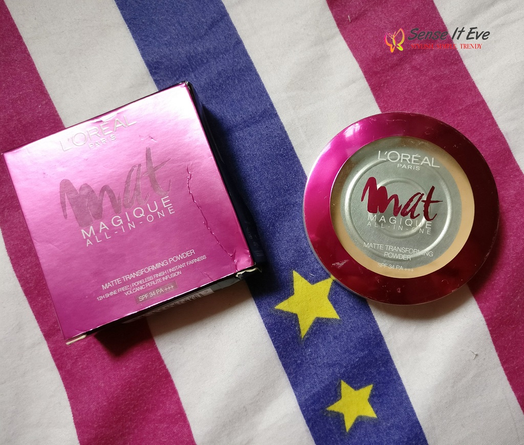 Loreal Paris Mat Magique All In One Matte Transforming Powder Review Swatches Sense It Eve L'oreal Paris Mat Magique All-In-One Matte Transforming Powder Review