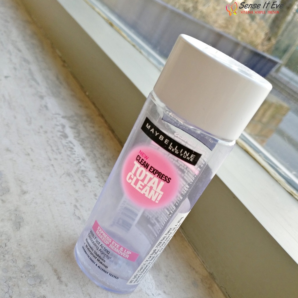Maybelline New York Clean Express Total Clean Makeup Remover Packgaing Sense It Eve Maybelline New York Clean Express Total Clean Makeup Remover Review