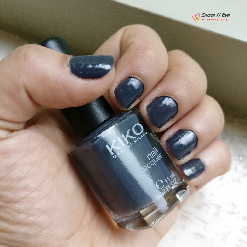 KIKO Milano Nail Lacquer 381 Purple Grey Swatches Sense It Eve KIKO Milano Nail Lacquer 381 Purple Grey : Review & Swatches