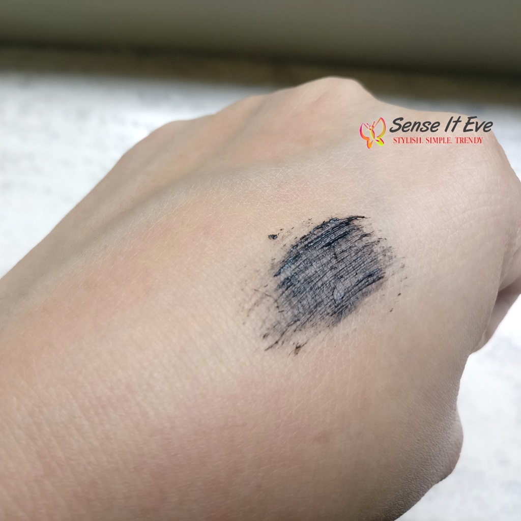 Maybelline the MAGNUM Barbie Mascara Swatch Sense It Eve Maybelline the MAGNUM Barbie Mascara Review