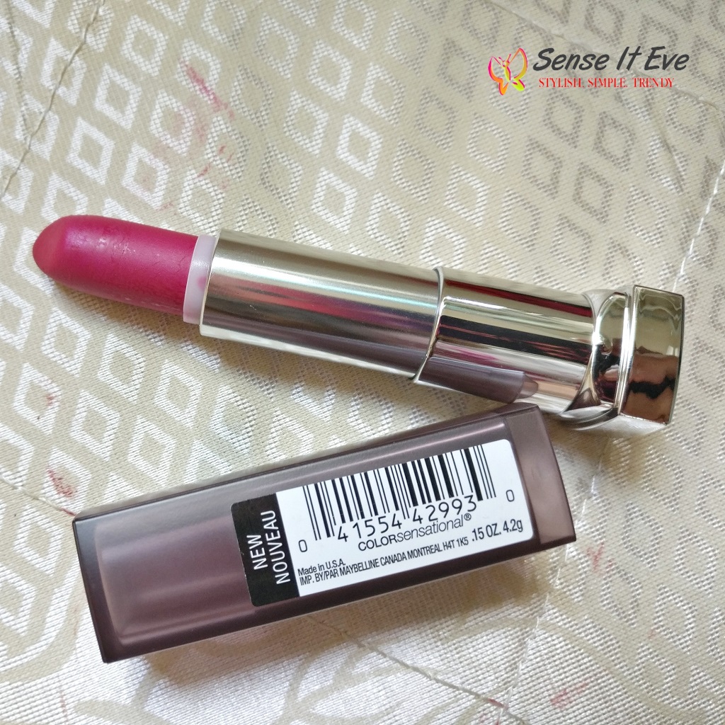 Maybelline New York Color Sensational Creamy Matte Lipstick Mesmerizing Magenta Review Swatches Sense It Eve Maybelline New York Color Sensational Creamy Matte Lipstick Mesmerizing Magenta : Review & Swatches