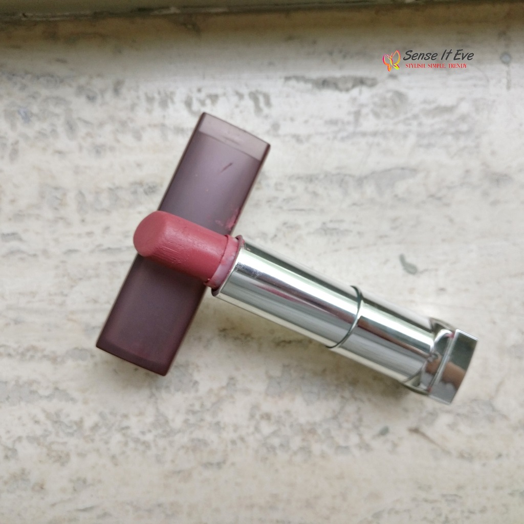 Maybelline Creamy Matte Lipstick Touch of Spice Sense It Eve Maybelline New York Color Sensational Creamy Matte Lipstick Touch Of Spice : Review & Swatches