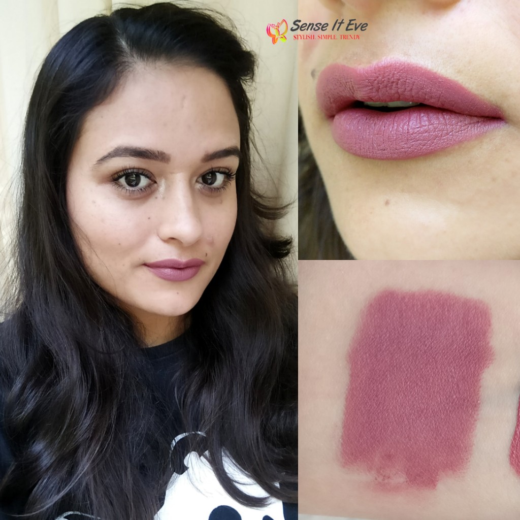 Maybelline New York Color Sensational Creamy Matte Lipstick Touch of Spice Review Swatches Sense It Eve Maybelline New York Color Sensational Creamy Matte Lipstick Touch Of Spice : Review & Swatches