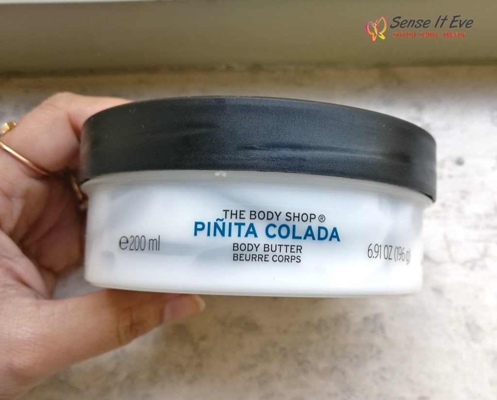 The Body Shop Pina Colada Body Butter For Normal to Dry skin Sense It Eve The Body Shop Pina Colada Body Butter Review