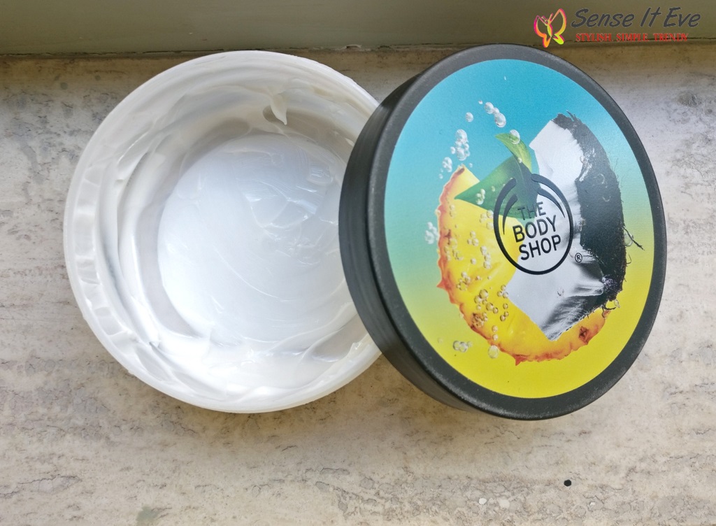 The Body Shop Pina Colada Body Butter Packaging Sense It Eve The Body Shop Pina Colada Body Butter Review