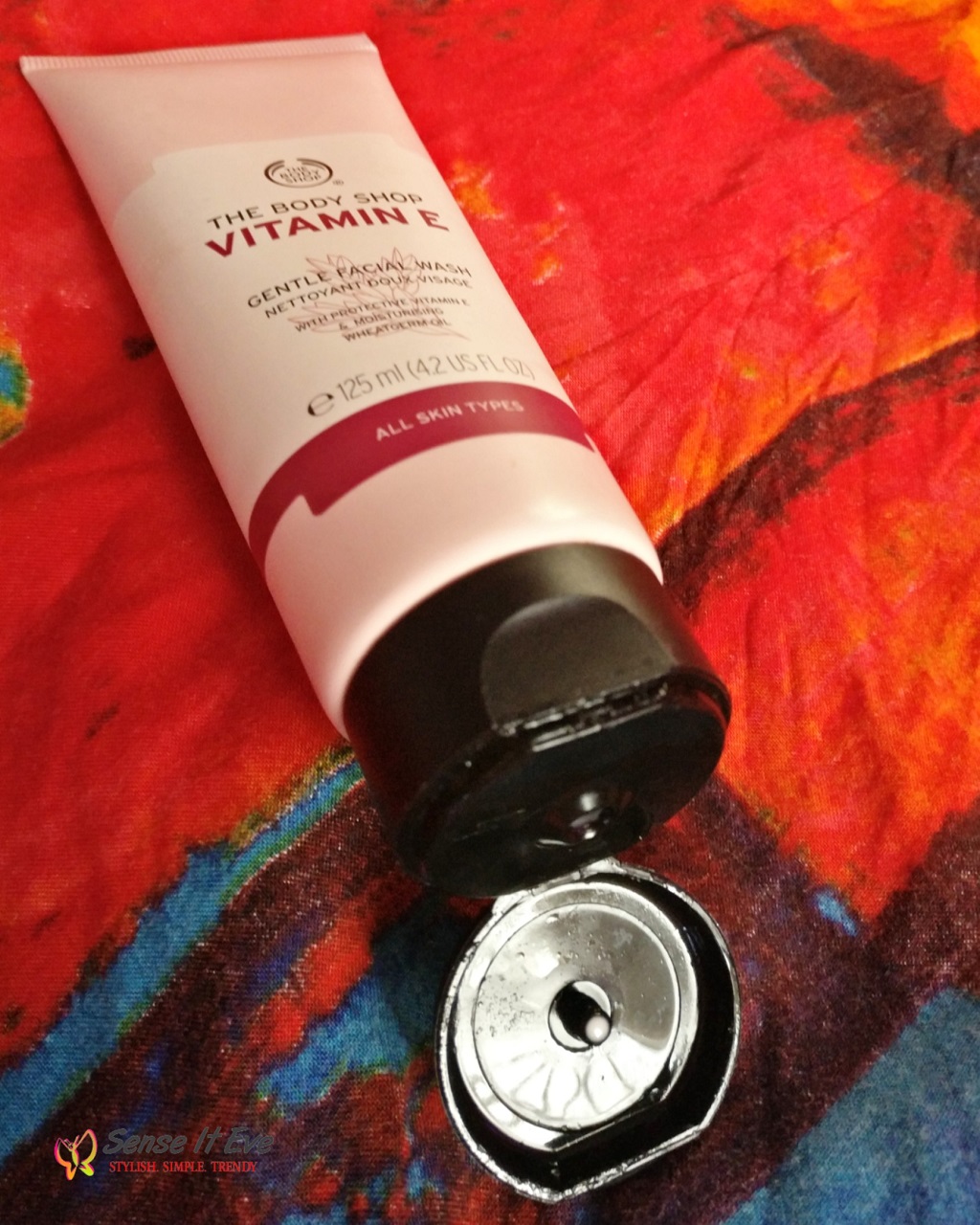The Body Shop Vitamin E Gentle Facial Wash Packaging Sense It Eve The Body Shop Vitamin E Gentle Facial Wash