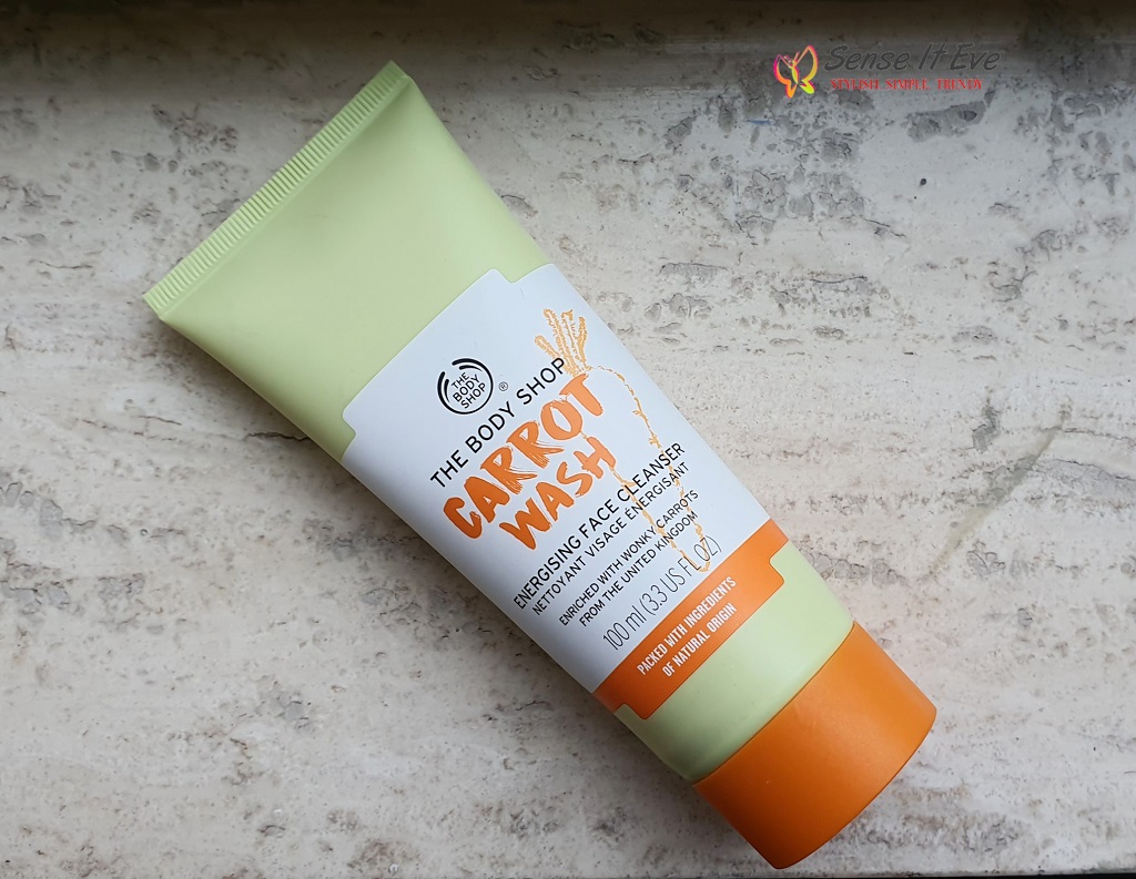 The Body Shop Carrot FaceWash Sense It Eve The Body Shop Carrot Wash Energising Facial Cleanser Review
