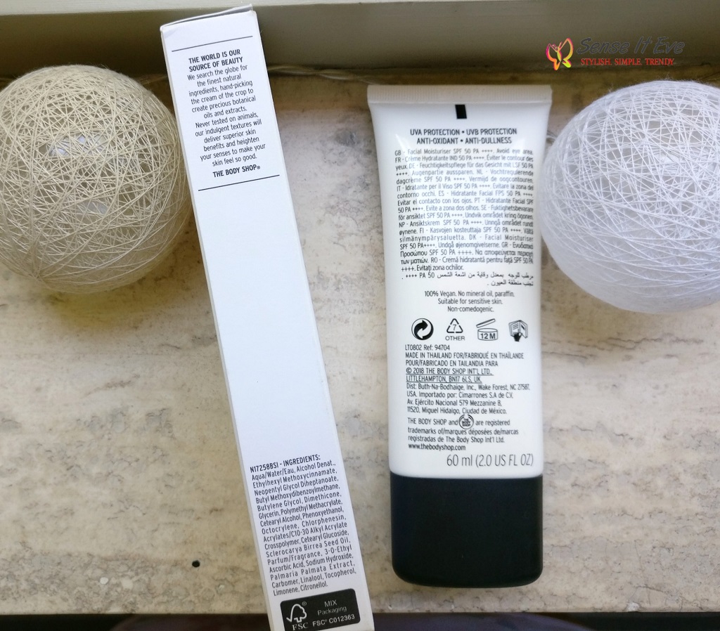The Body Shop Skin Defence Multi Protection Essence Ingredients Sense It Eve The Body Shop Skin Defence Multi-Protection Essence Review