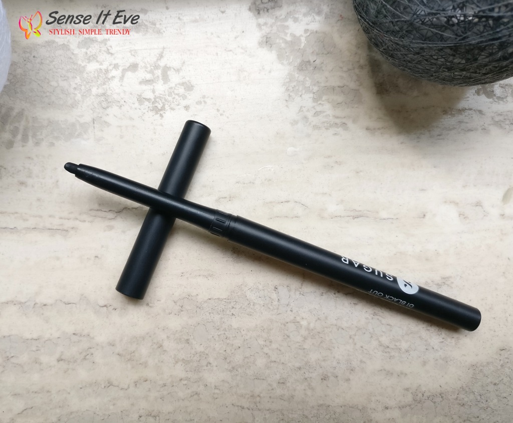 Sugar Kohl Of Honour Intense Kajal 01 Black Out Sense It Eve SUGAR Kohl Of Honour Intense Kajal 01 Black Out : Review & Swatches