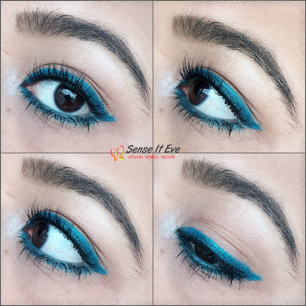 Maybelline The Colossal Kohl Turquoise Swatches Sense It Eve Maybelline The Colossal Kohl Turquoise : Review & Swatches