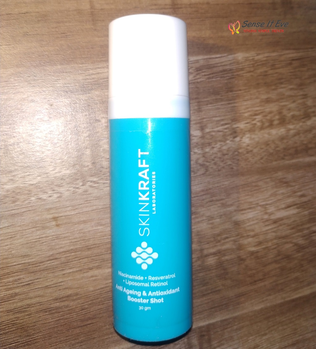 Skinkraft Anti Ageing Antioxidant Booster Packaging Sense It Eve Skinkraft Customized Skin Regimen Review