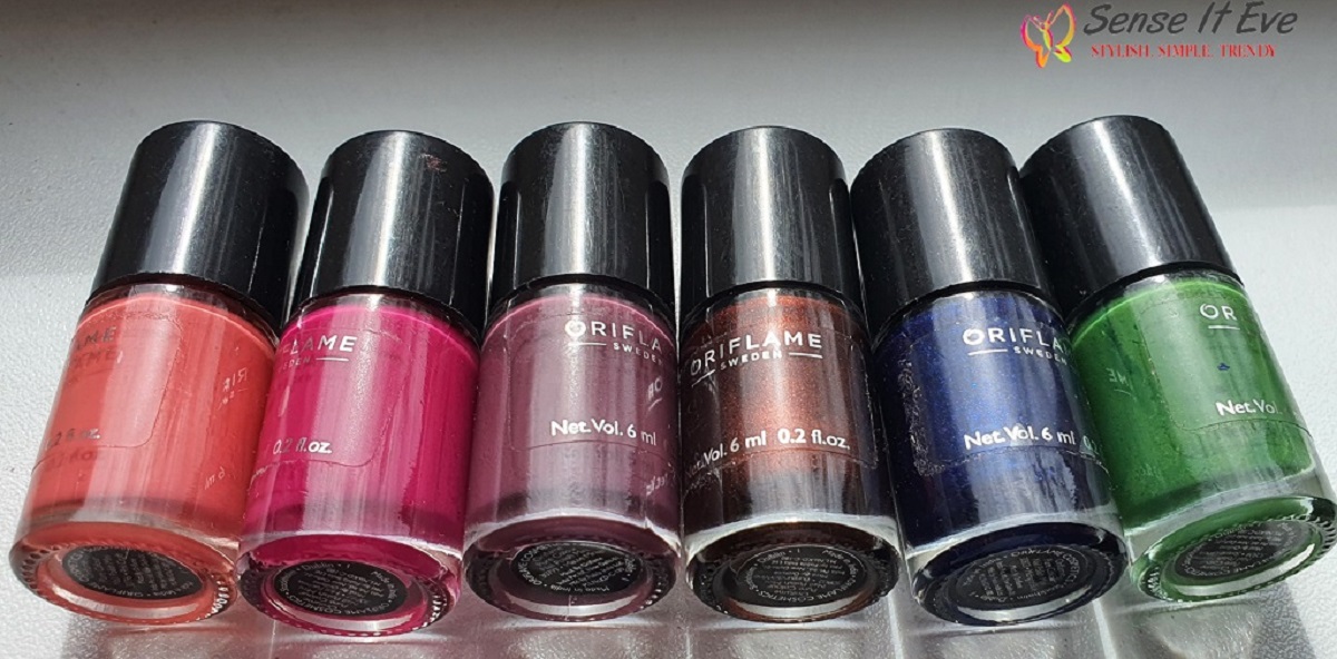 Oriflame Pure Color Nail Polish Mini Review Sense It Eve Oriflame Pure Color Nail Polish Mini : Review & Swatches