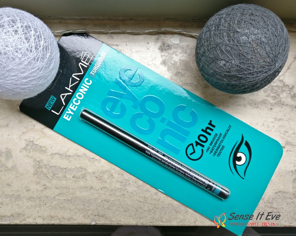 Lakme Eyeconic Turquoise Review Sense It Eve Lakme Eyeconic Regal Green, Royal Blue & Turquoise : Review & Swatches
