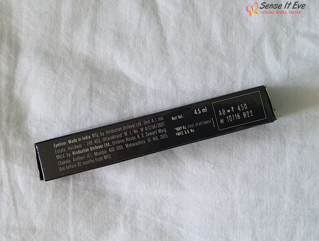 Lakme Absolute Shine Line Liquid Liners Price in india Sense It Eve Lakme Absolute Shine Line Eye Liners : Review & Swatches