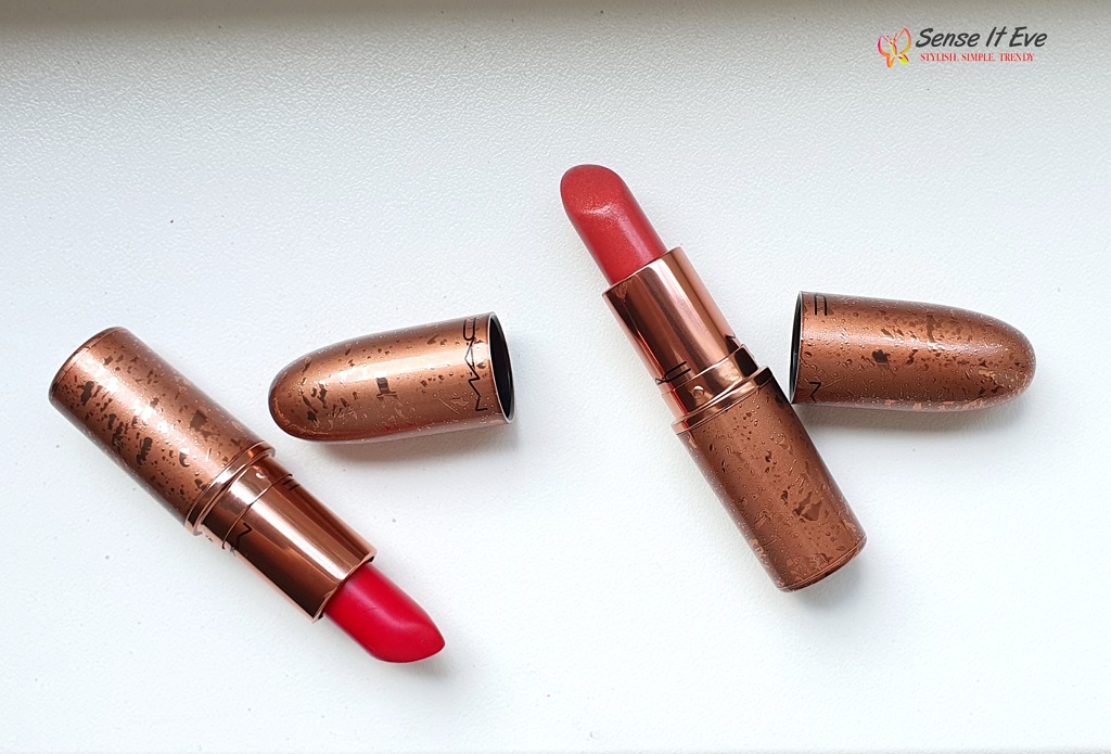 MAC Bronzing Collection Lipsticks Review Swatches Sense It Eve MAC Bronzing Collection Lipsticks : Review & Swatches