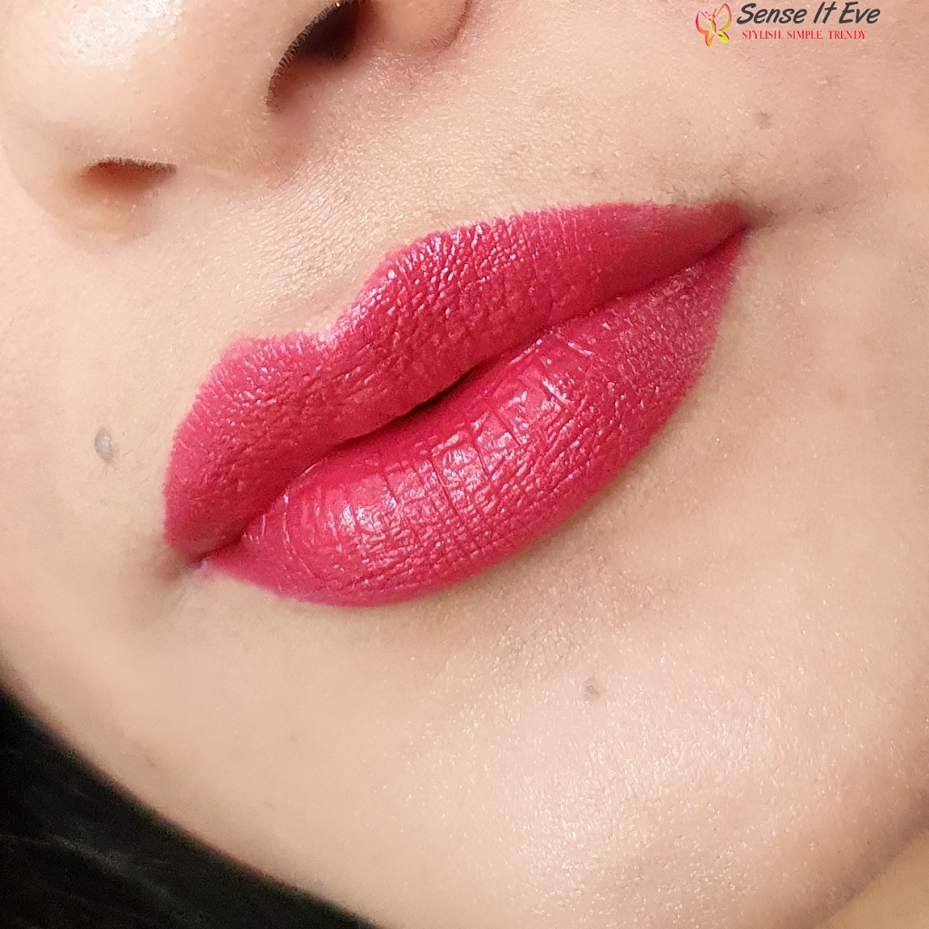 MAC Cote DAmour Lipswatch Sense It Eve MAC Bronzing Collection Lipsticks : Review & Swatches