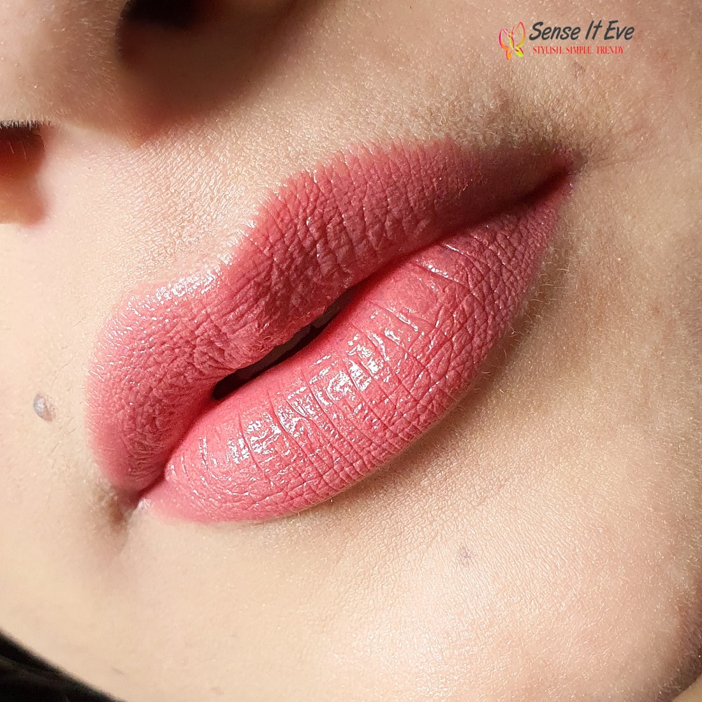 MAC Set to Sizzle Lipswatch Sense It Eve MAC Bronzing Collection Lipsticks : Review & Swatches