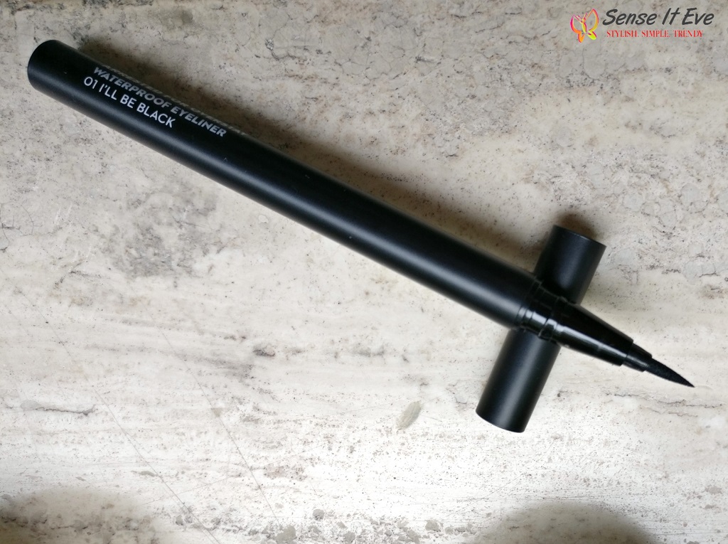 Sugar Cosmetics Arrested For Overstay Waterproof Eyeliner 01 Ill Be Black Packaging Sense It Eve Sugar Cosmetics Arrested For Overstay Waterproof Eyeliner 01 I'll Be Black : Review & Swatches
