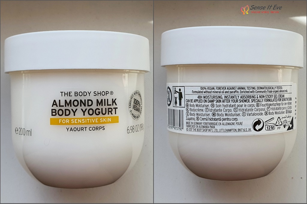 The Body Shop Almond Milk Body Yogurt Sense It Eve The Body Shop Almond Milk Body Yogurt Review