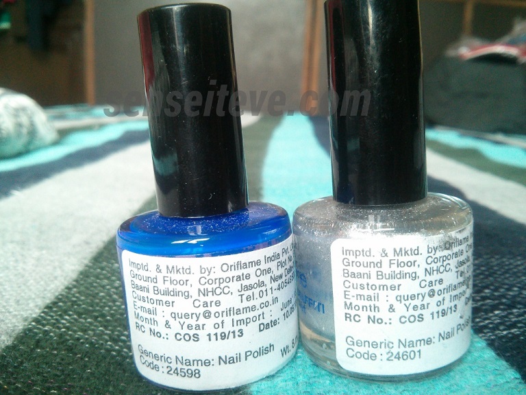 Oriflame Graffiti Nailpaint Base & Top Coat Product Codes & Price in India