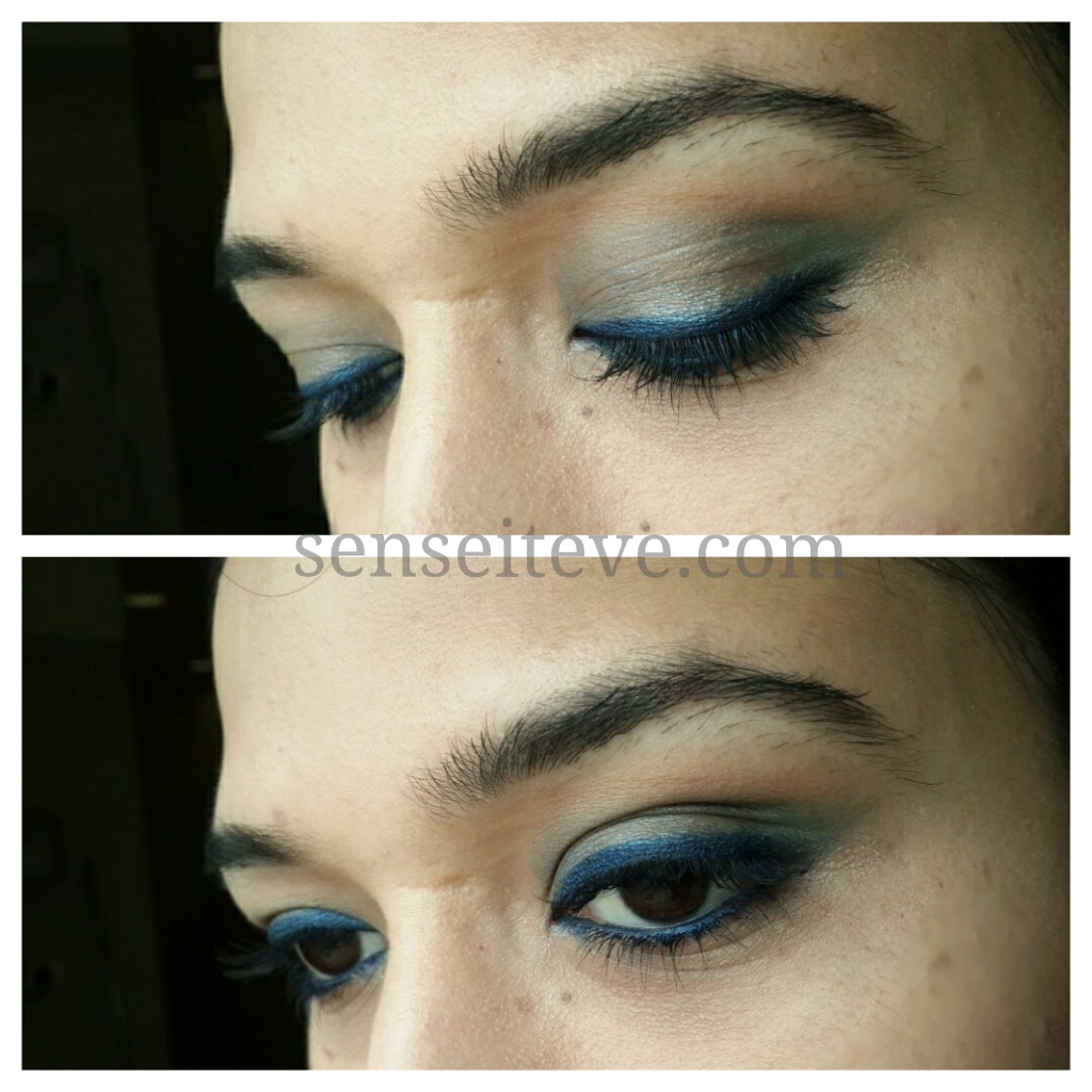 Blue green eyemakeup 4