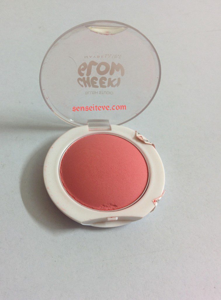Maybelline Cheeky Glow Fresh Coral Review and Swatches