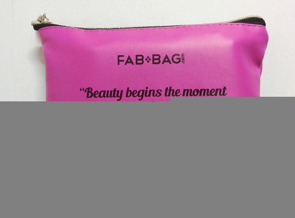 In My FAB BAG : March