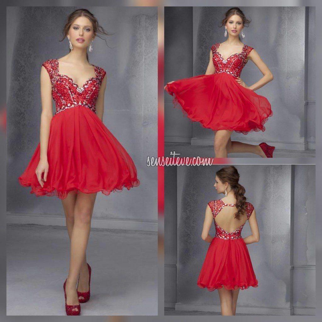 Red Prom Dress_Short