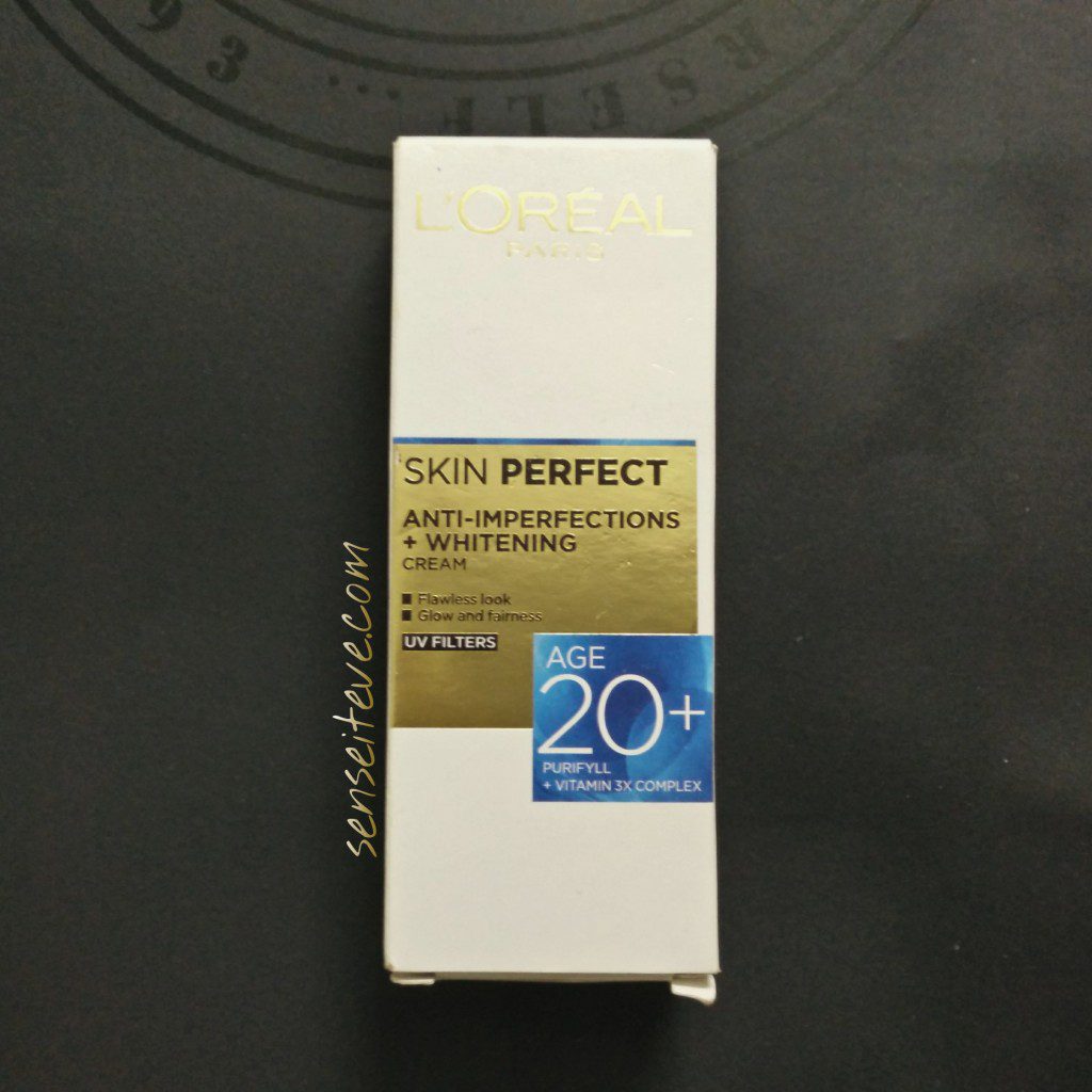 L'oreal Paris Skin Perfect Anti-inperfections +Whitening Cream for Age 20+ Review