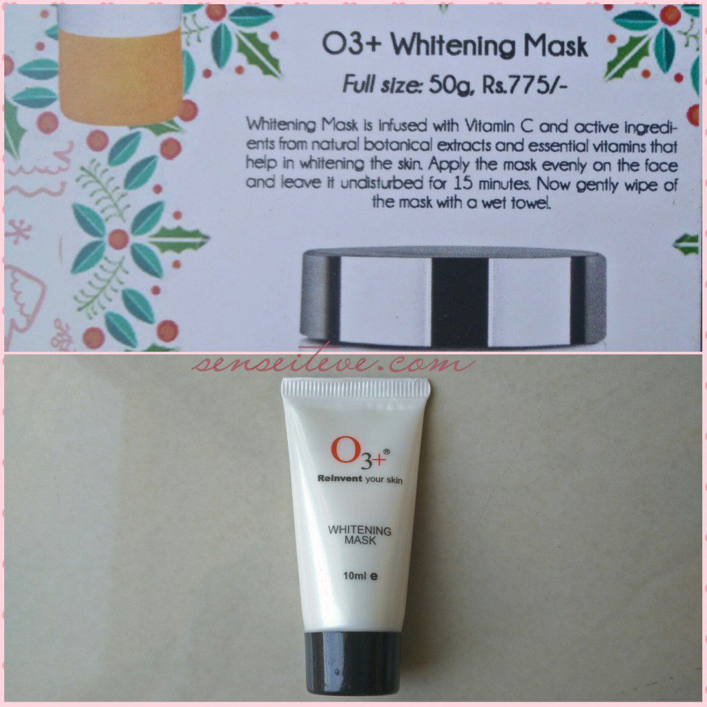 O3+ Whitening Mask