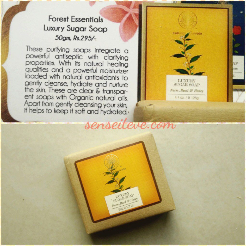 My Envy Box Feb16_Forest Essentials Luxury Sugar Soap