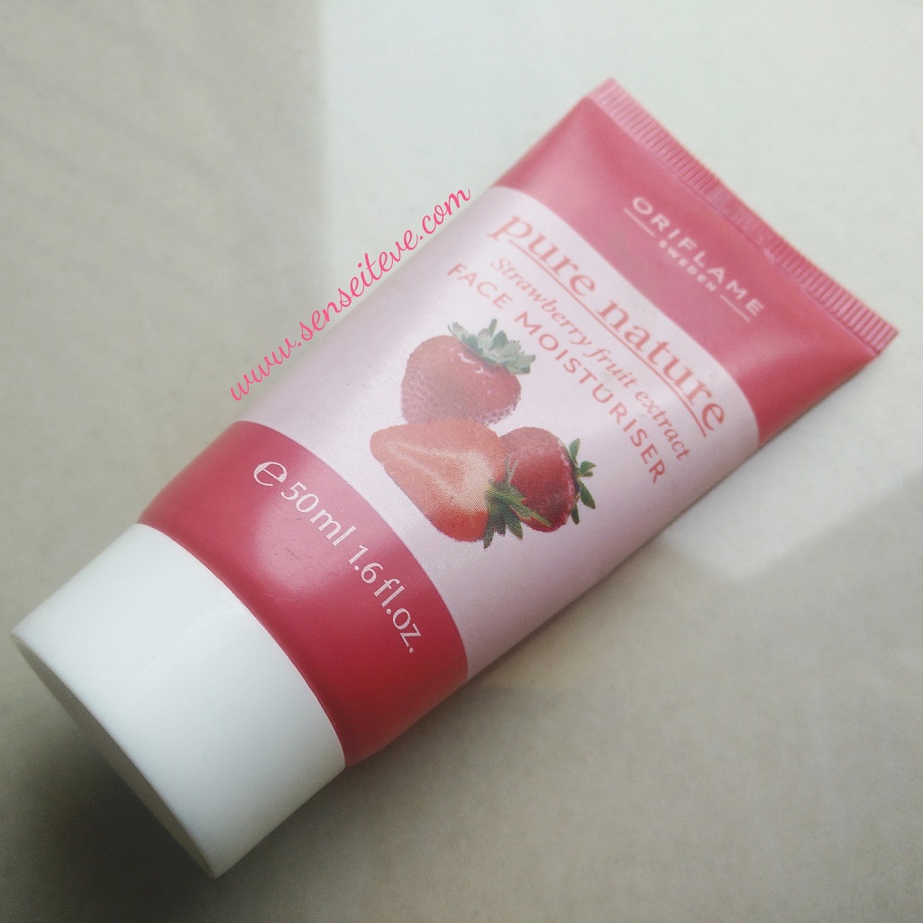 Oriflame Pure Nature Strawberry Fruit Extract Face Moisturizer