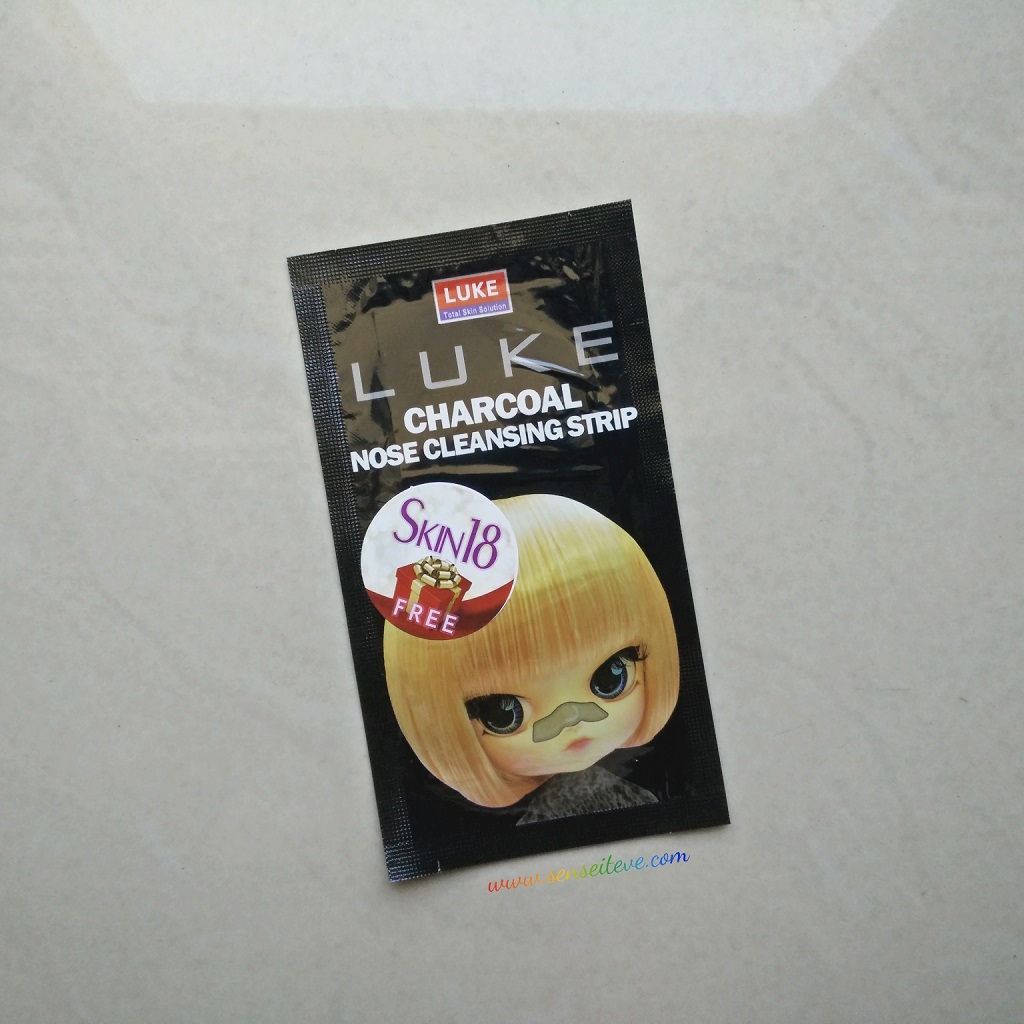 Skin 18 Luke Charcoal Nose Cleansing Strip Review