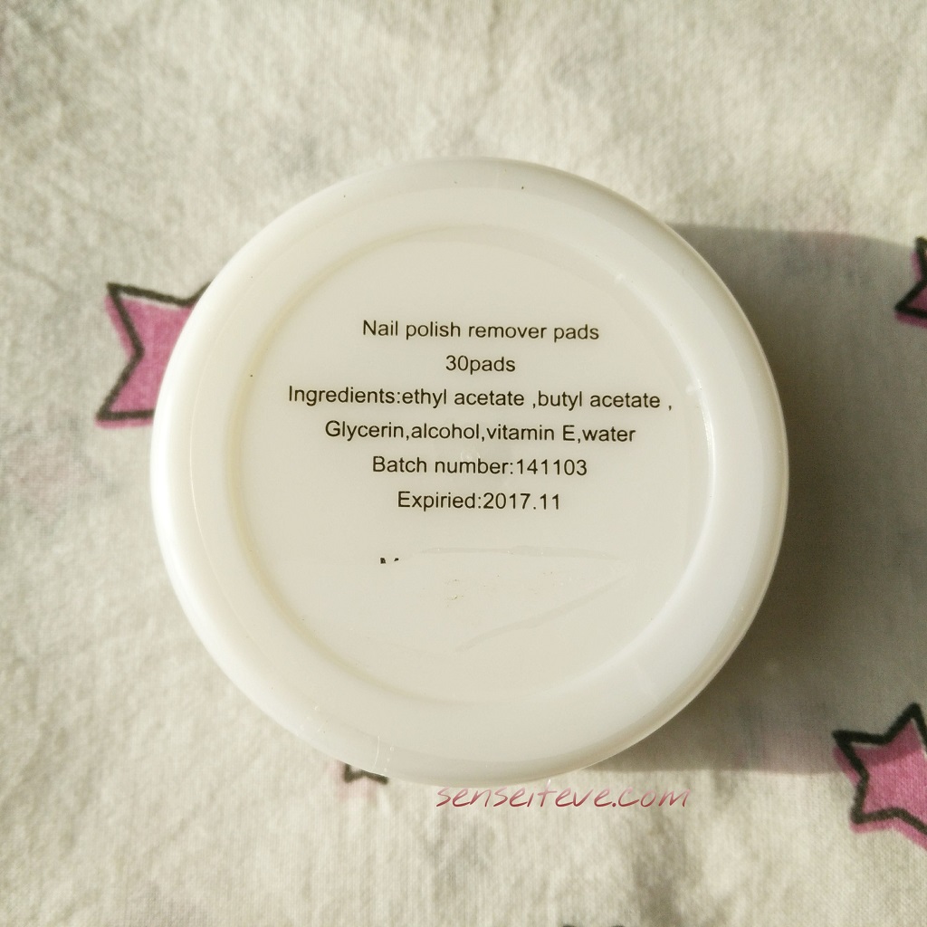 Bare Essentials Nail Polish Remover Pads