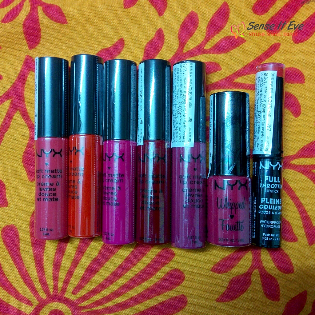 My NYX haul from NYKAA