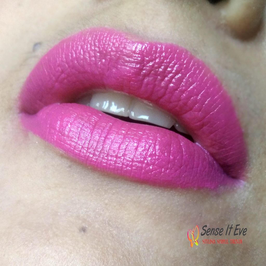Office Makeup Looks_Day 6 maybelline Pink alert POW 2 Lips