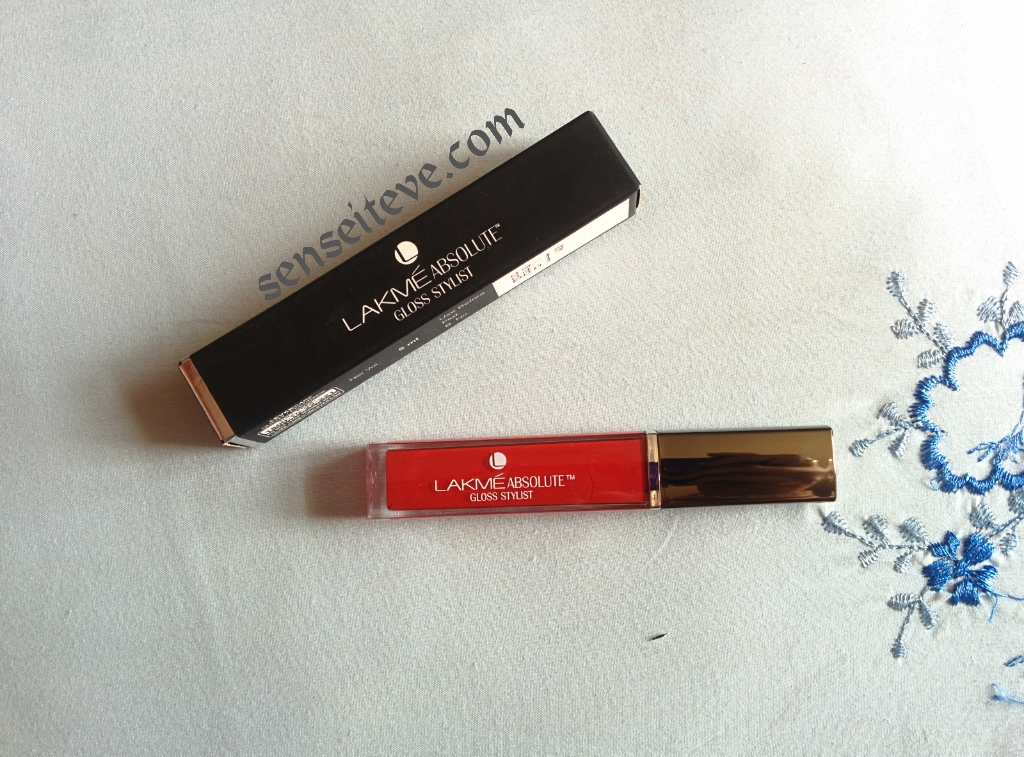 Lakme Absolute Gloss Stylist Berry Cherry Sense It Eve Lakme Absolute Gloss Stylist Berry Cherry Review, Swatches, LOTD