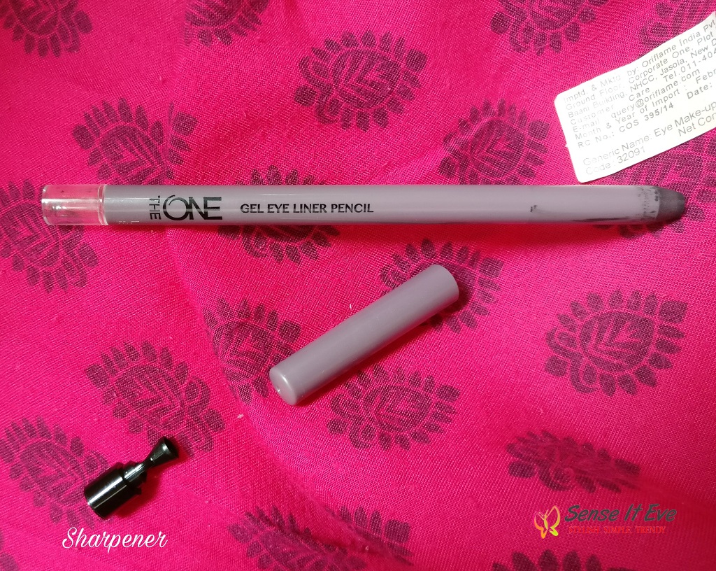Oriflame The One Gel Eye Liner Pencil Packaging Sense It Eve Oriflame The One Gel Eye Liner Pencil : Review, Swatches & EOTD