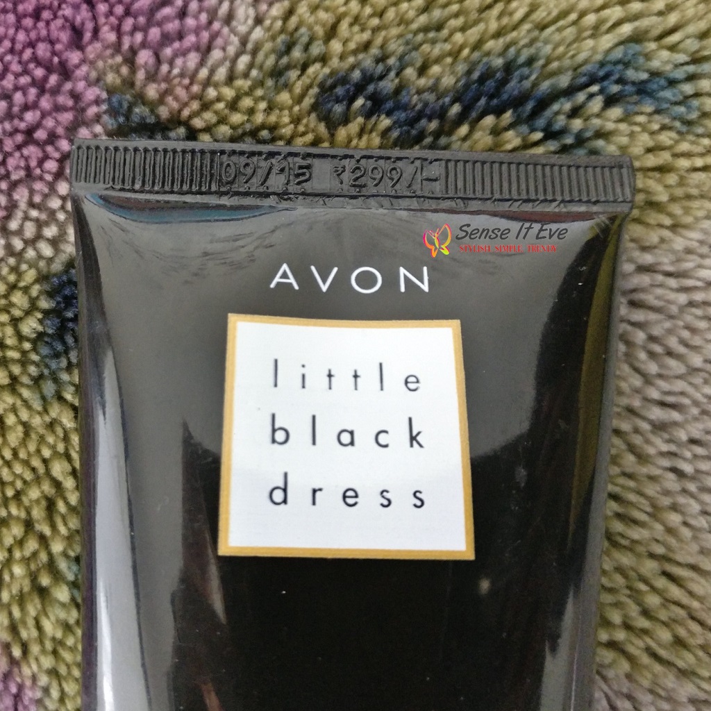Avon Little Black Dress Skin Softener Sense It Eve Avon Little Black Dress Skin Softener Review