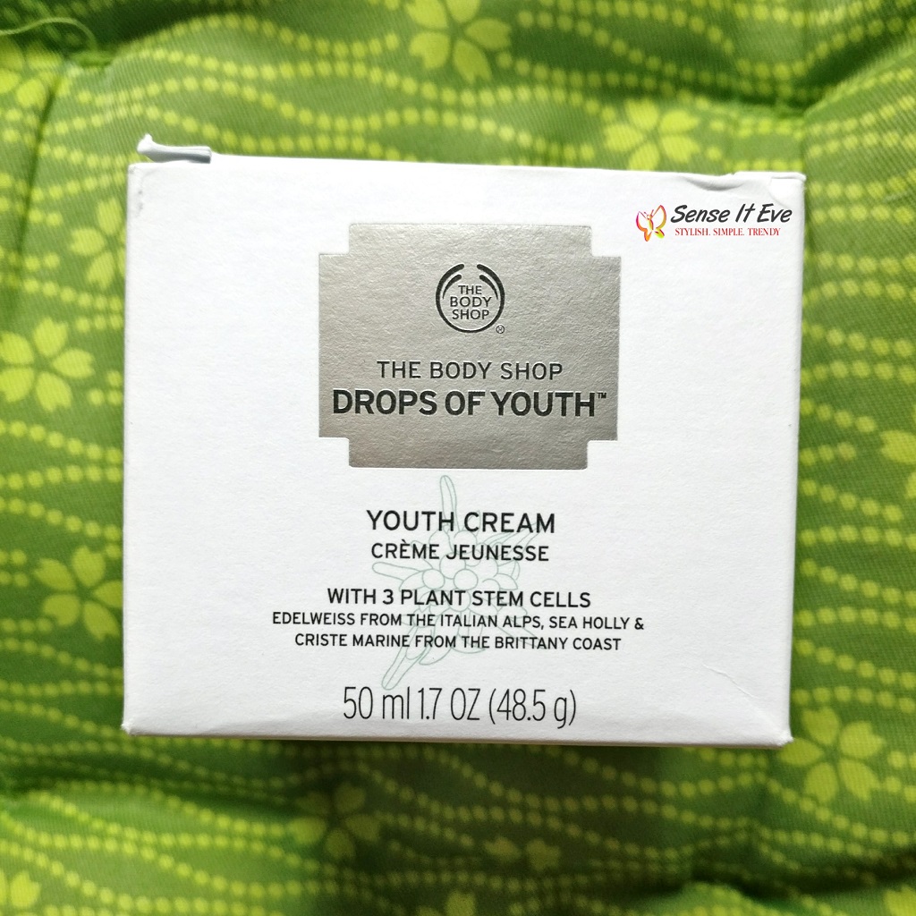 The Body Shop Drops Of Youth Cream Review Sense It Eve The Body Shop Drops Of Youth Youth Cream Review